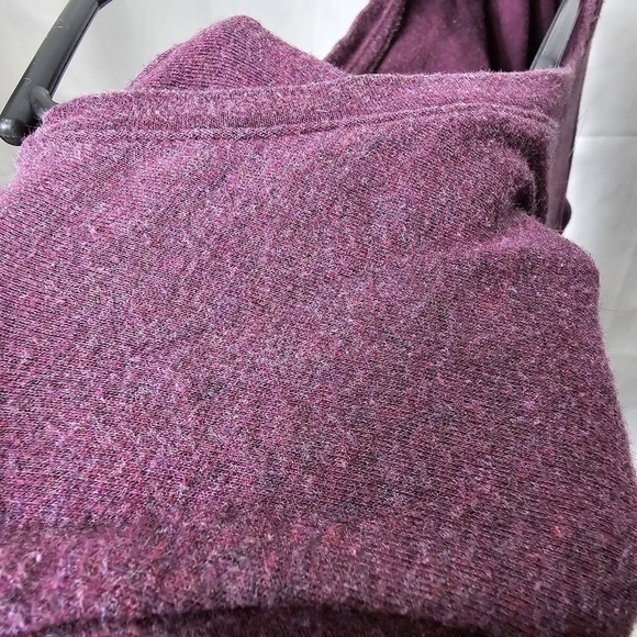 Eddie Bauer speckled purple long sleeve shirt - Picture 3 of 4